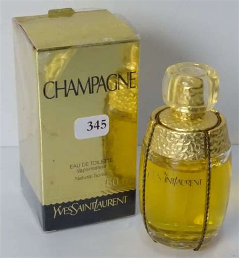 parfum champagne ysl comment l'estimer|yves st laurent champagne.